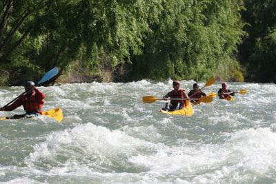 Kayak en Lago Valle Grande